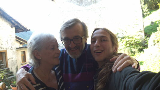 Polava, avec Antonia et Pio