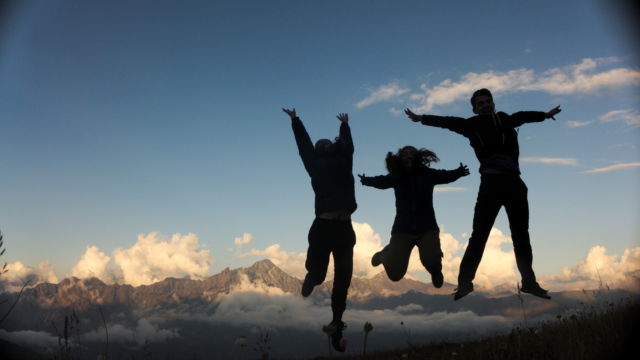 Tina, Anaïs et Gregory